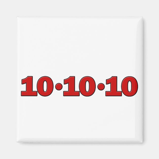 Imã 10-10-10: 10 de outubro de 2010 (Frente)