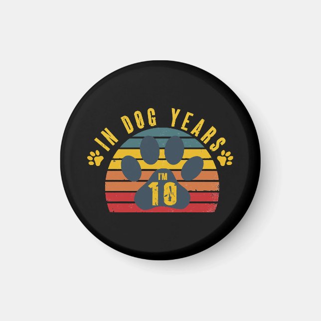 Imã 10 Em Anos de Cachorro (Frente)