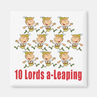 Imã 10 Lordes a-Leaping Magnet