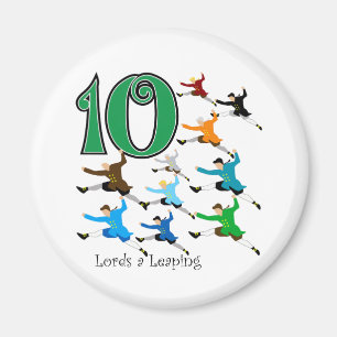 Imã 10 senhores Leaping