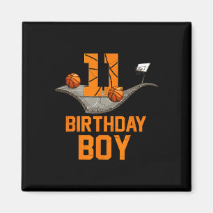 Imã 11 Birthday Basball Jersey 11 anos Boy Bo