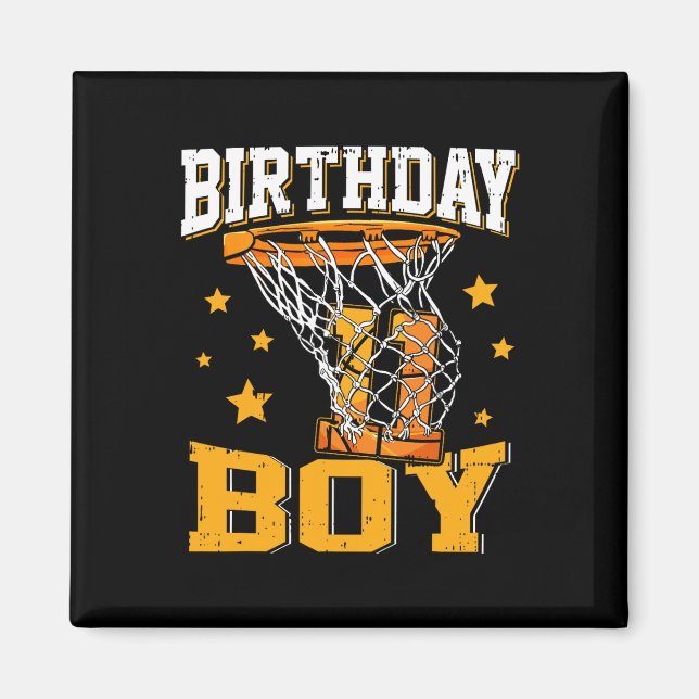 Imã 11 Birthday Bysketbyll Boy 11 Anos de Bysketbyl (Frente)