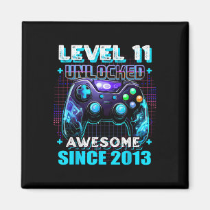 Imã 11 Birthday Gamer De 11 Anos Engraçado Garoto Ele