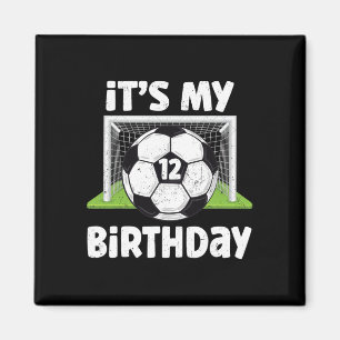 Imã 12 Anos de Idade Futebol 12º Aniversário Jogador C