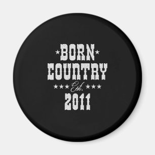 Imã 12 Birthday para o Country Western Music Lover