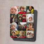 Ímã 12 Colagem de Fotos - Fotos Apenas Cortadas Quadra<br><div class="desc">O ímã está completamente coberto de fotos. Use 12 fotos quadradas e faça um ímã único e moderno com apenas uma grade de fotos. Se precisar mover alguma coisa,  clique no botão personalizar para fazer alterações.</div>