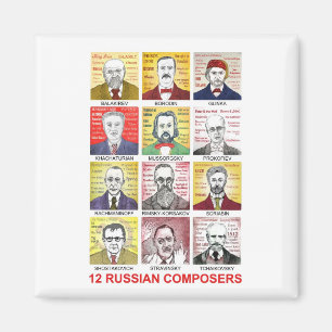 Imã 12 compositores do russo