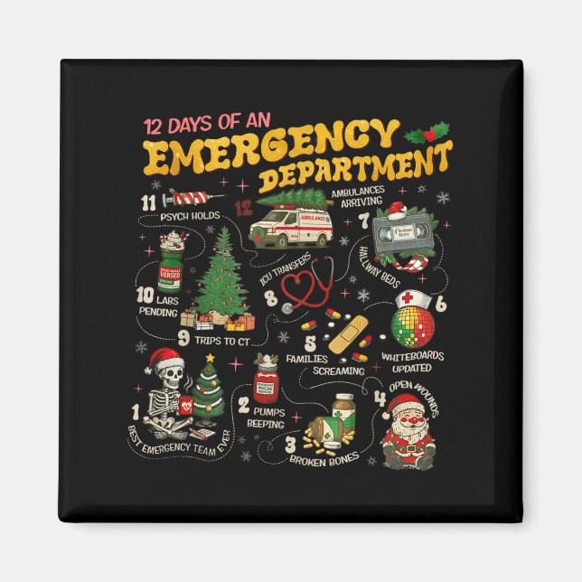 Imã 12 Days Of An Emergency Department, Er Nurse Chris (Frente)
