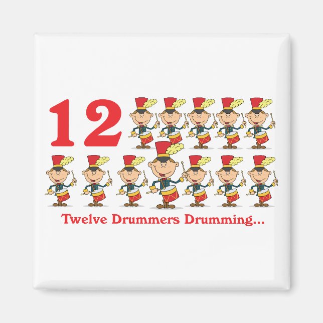 Imã 12 dias, 12 bateristas (Frente)