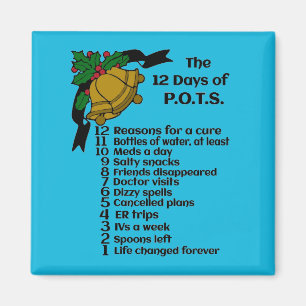Imã 12 dias de Natal...P.O.T.S.