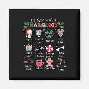Imã 12 Dias Engraçados De Radiologia Natal Radiate Xra