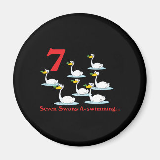 Imã 12 dias sete cisnes a nadar