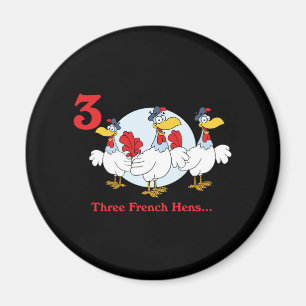 Imã 12 dias três galinhas francesas