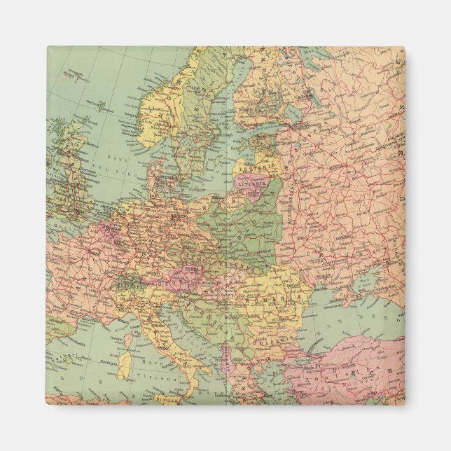 Imã 1314 Europa política (Frente)