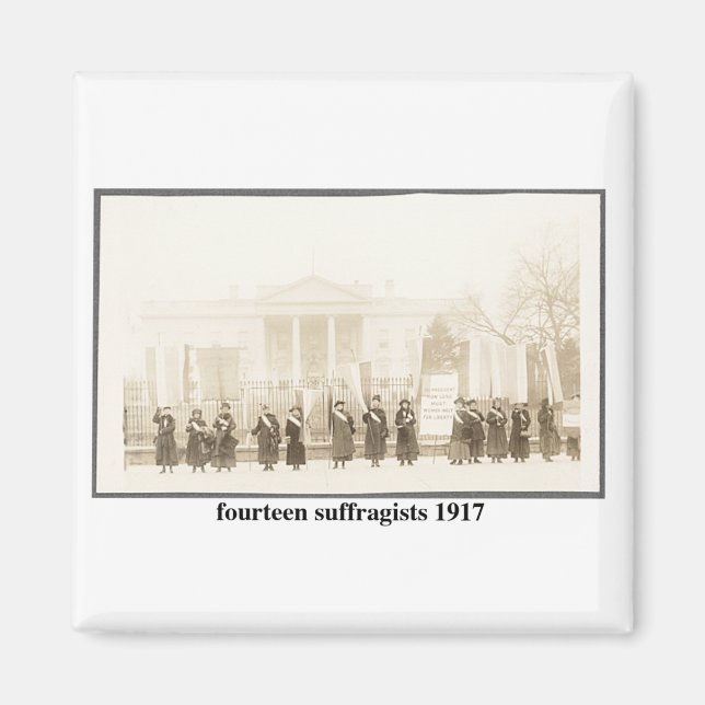 Imã 14 Sufragistas, 1917 (Frente)