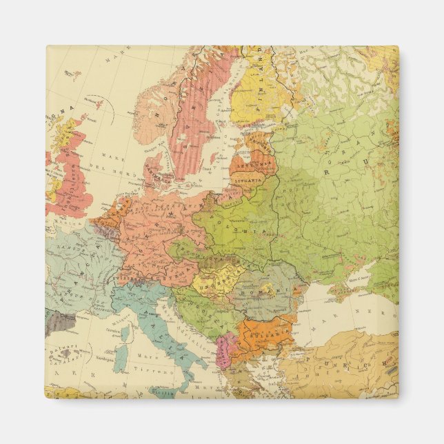 Imã 1516 etnografia europeia (Frente)