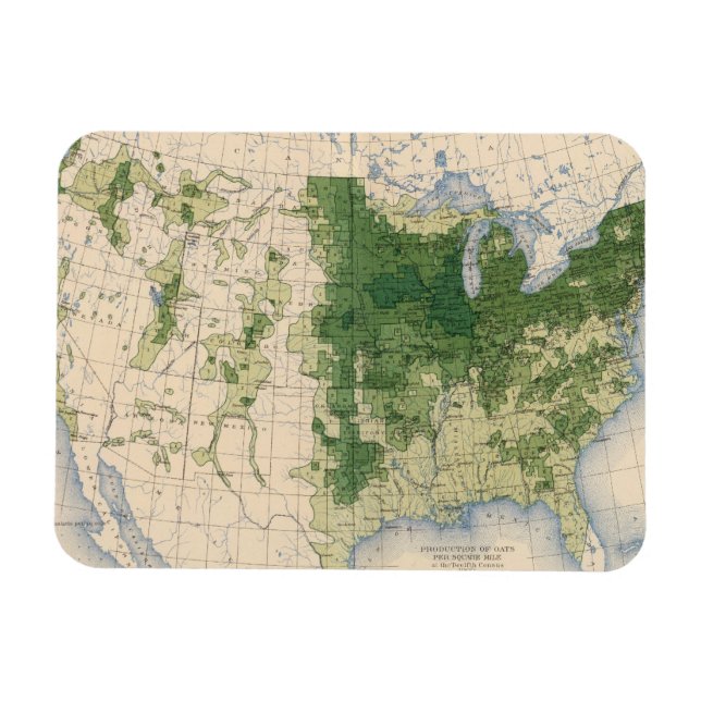 Ímã 158 Aveia/milha quadrada (Horizontal)