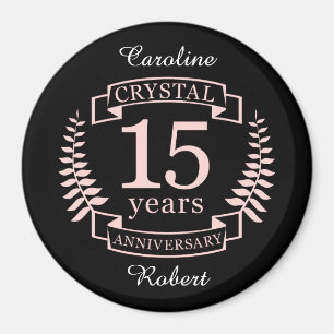 Imã 15 anos de casamento de Crystal