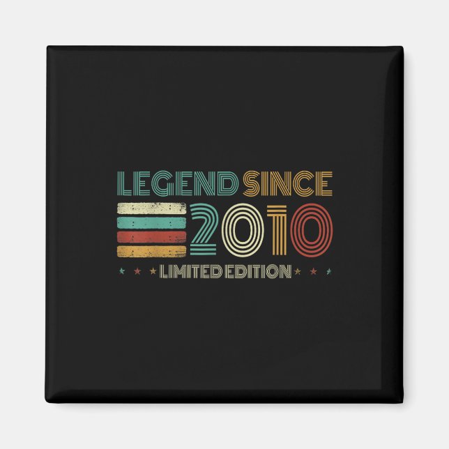 Imã 15 Years Old Legend Since 2010 15th Birthday  (Frente)