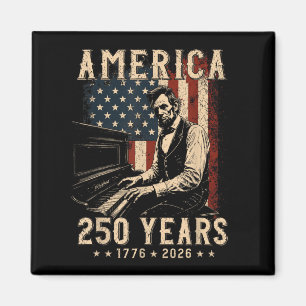 Imã 16º Presidente Tocando Piano 250 Anos