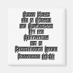 Imã 16:31 dos provérbio