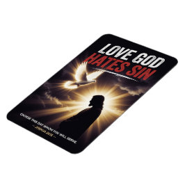Ímã #16 Ame a Deus, odeie o Pecado