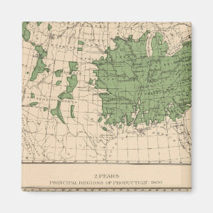 Imã 174 Maçãs, peras, regiões principais