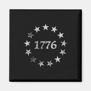 Imã 1776 Estilo Vintage Patriótico Usa 4 De Julho