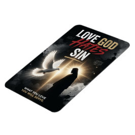 Ímã #17 Ame a Deus, odeie o Pecado