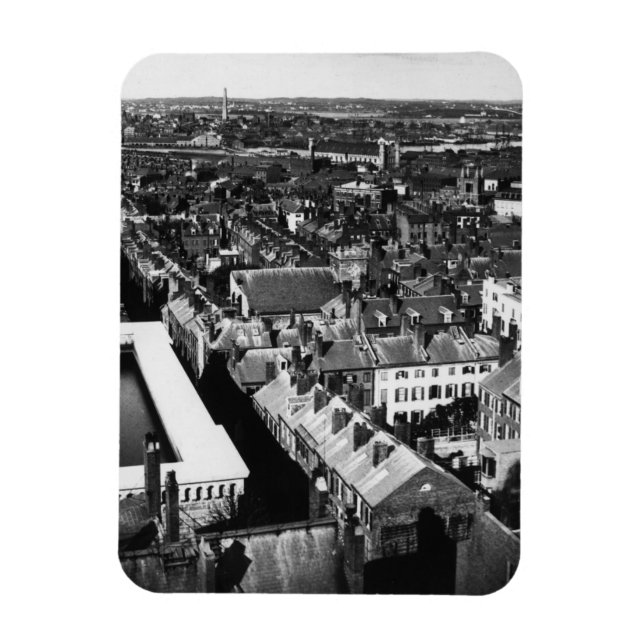 Ímã 1859: A cidade de Boston, Massachusetts (Vertical)
