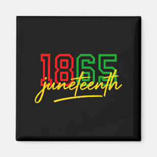 Imã 1865 juneteenth celebra a liberdade afro-americana