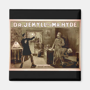 Imã 1880s do Dr. Jekyll e do Sr. Hyde Vintage