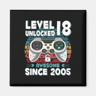 Imã 18 anos Bday Son Boy Gamer 18 anos