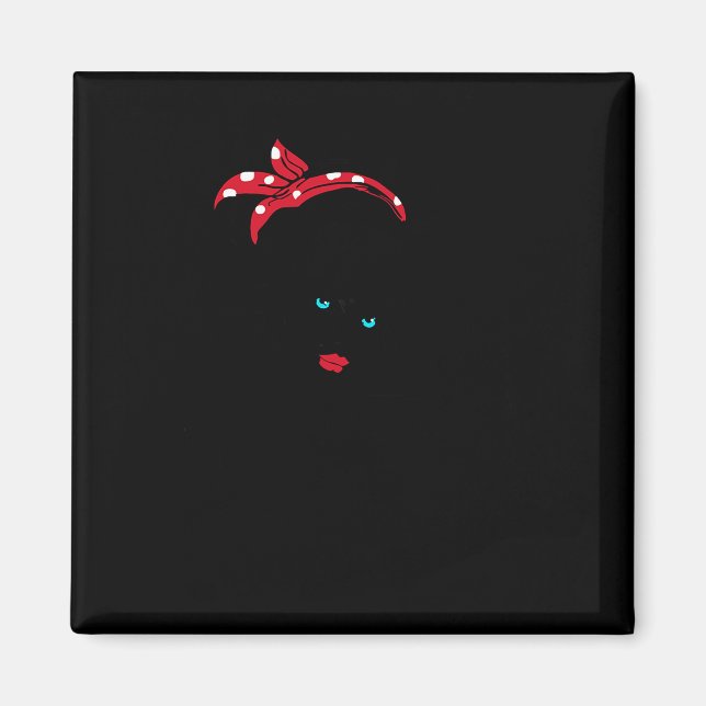 Imã 18.Atendedor De Voo Atendedor Rosie The Riv (Frente)