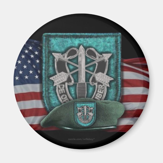 Imã 19º grupo de forças especiais veteranos de flash v (Frente)