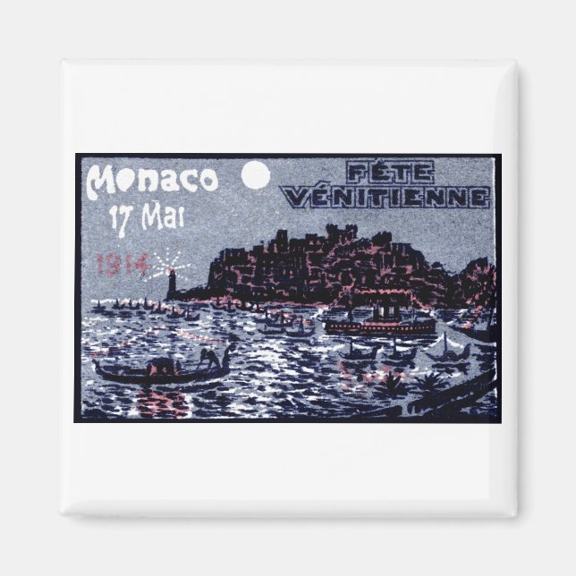 Imã 1914 Festival Venetiano de Mônaco (Frente)