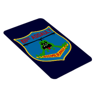 Ímã 191st AHC Boomerangs o Remendo-somente