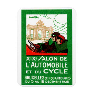 Ímã 1925 Exposição Automotiva Bruxelas