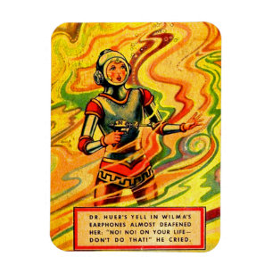 Ímã 1930 Buck Rogers em quadrinhos Wilma Deering