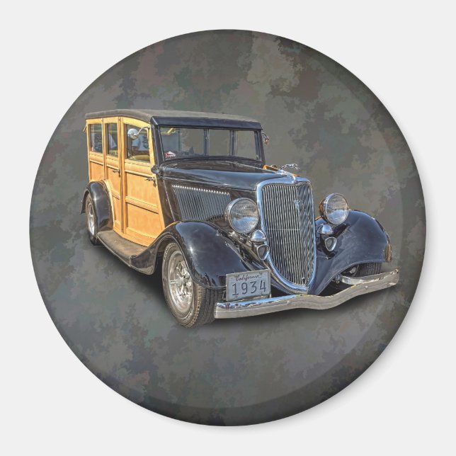 IMÃ 1934 VINTAGE WOODIE (Frente)