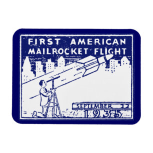 Ímã 1935 American Rocket Mail
