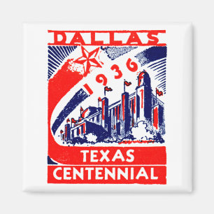 Imã 1936 Dallas Texas Centennial