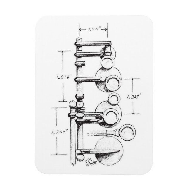 Ímã 1939 Selmer Paris Balanced Action Saxofone (Vertical)