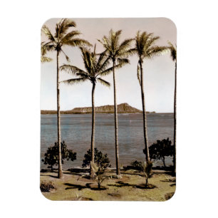 Ímã 1940 Diamond Head Havaí
