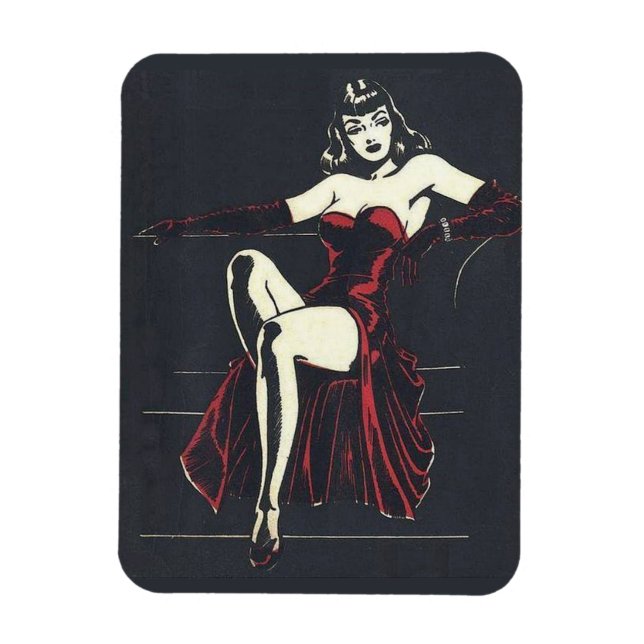 Ímã 1940 femme fatale (Vertical)