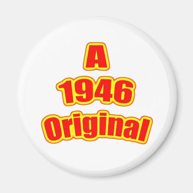 Imã 1946 Original Vermelho (Frente)