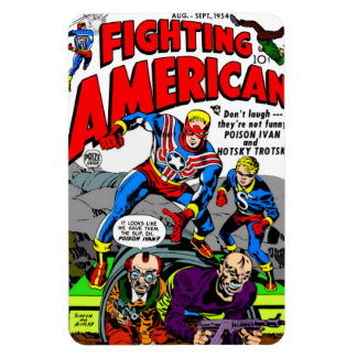 Ímã 1950's 'Fighting American' Magnet