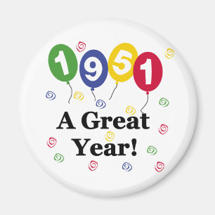 Imã 1951 A Ano Excelente Aniversário