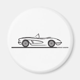 Imã 1959 1960 Chevrolet Corvette