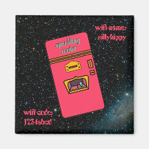 1960 Retro-frigorífico no espaço